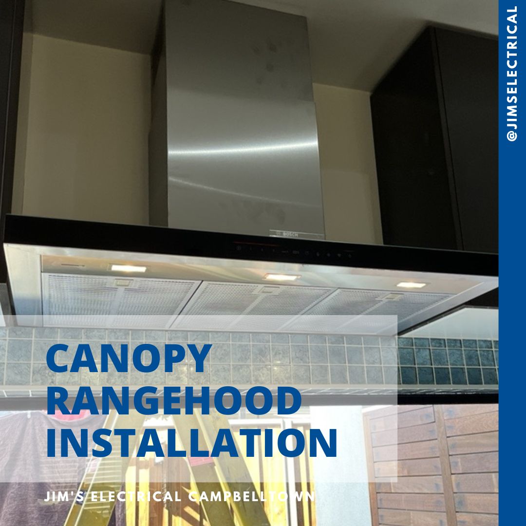 Canopy Rangehood Installation